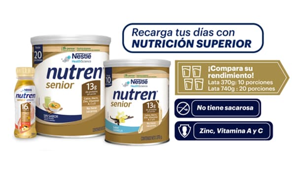 Productos Nutren® Senior 