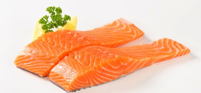 Salmón preparado con especias