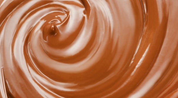 chocolate para untar en un espiral