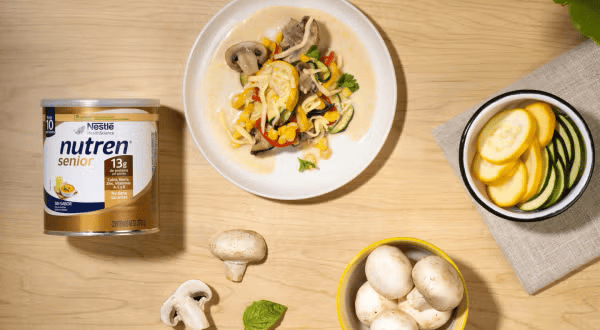Caldereta NUTREN® Senior de vegetales y maiz