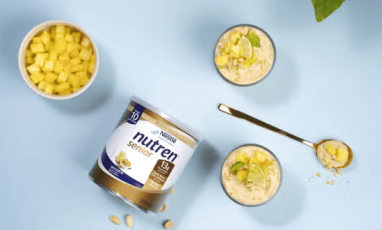 CREMA NUTREN SENIOR DE MANÍ CON RALLADURA DE LIMÓN Y PIÑA