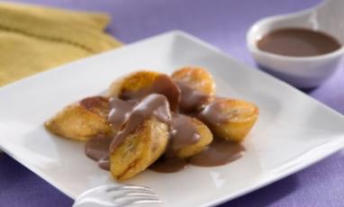 Receta de bananos caramelizados